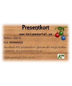Presentkort